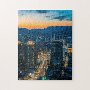 Zonnevaste Schilderachtig puzzels City Art Harde p