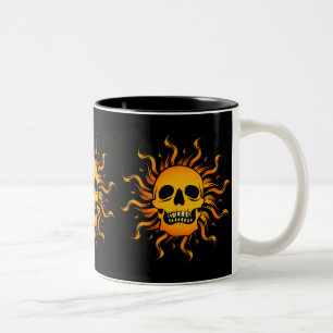 Zonnevel Tweekleurige Koffiemok