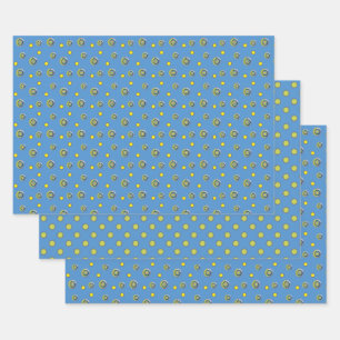 Zonneverdampingspapierset Inpakpapier Vel