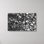 Zonneverlichte bladeren canvas afdruk (Voorkant)