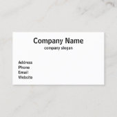 Zonnevervroegde Visitekaartjes #13A (Achterkant)