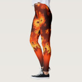 Zonnevlakke fractale Leggings (Links)