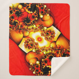 Zonnevlam Sherpa Deken