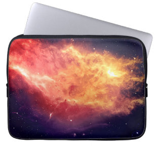 Zonnevuur door de Kosmos Laptop Sleeve