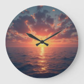 zonnewandklok grote klok (Voorkant)