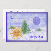 zonnewende kaart (Voorkant / Achterkant)