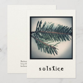 Zonnewende - Vakantie Kaart