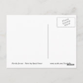 Zonnewerk onder boom briefkaart (Achterkant)