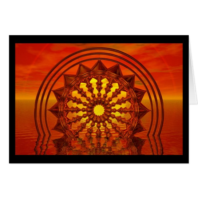 Zonnewiel (Voorkant Horizontaal)