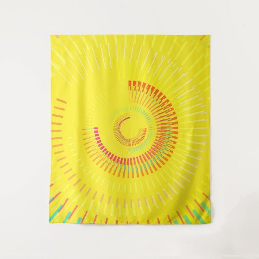 zonnewijzer wandkleed (Voorkant)