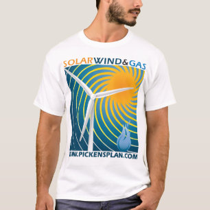 Zonnewind en -gas - Mannen T-shirt