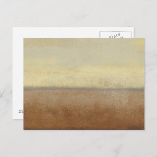 Zonnewoestijnlandschap door Norman Wyatt Briefkaart (Voorkant / Achterkant)