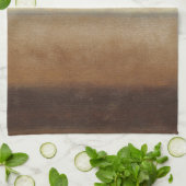 Zonnewoestijnlandschap door Norman Wyatt Theedoek (Gevouwen)