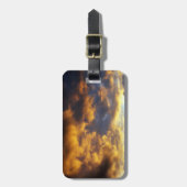 Zonnewolken Bagagelabel (Voorkant verticaal)