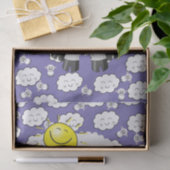 Zonnewolken van weefselpapierreep tissuepapier (Geschenk)