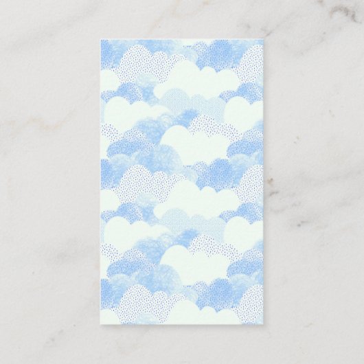 Zonnewolkenkrabber glimlachen Baby shower Boekaanv Informatiekaartje (Achterkant)