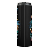 Zonnezand en een hart vol dankbaarheid thermosbeker (Achterkant)