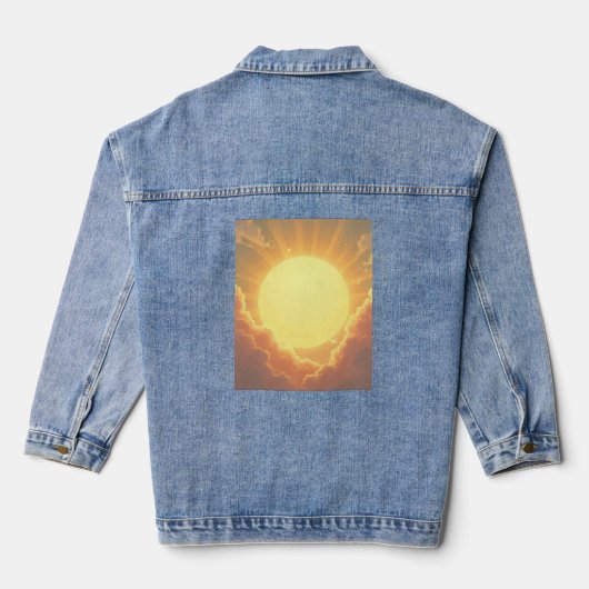 zonnig denim jacket (Achterkant)