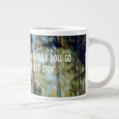 Zonnig dennenbos extra grote beker (Rechts)