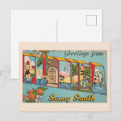 Zonnig Florida Briefkaart (Voorkant / Achterkant)