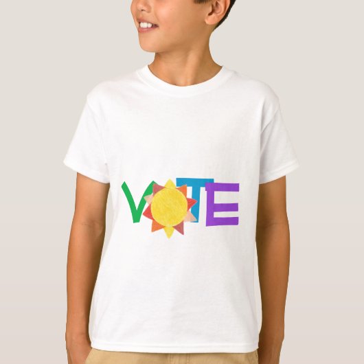 Zonnig GOTV Stem T-shirt  (Voorkant)