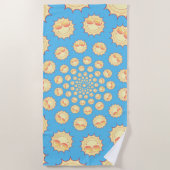 Zonnig-Pop Strandlaken (Voorkant)