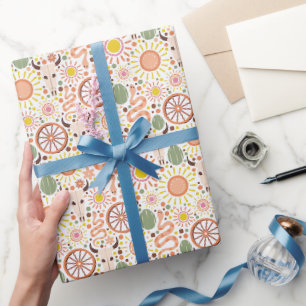 Zonnig Westers Avontuur Cadeaupapier