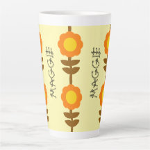 Zonnige Bloom Latte Mok