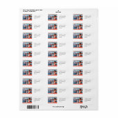 Zonnige Dag Etiket (Full Sheet)
