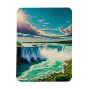 Zonnige dag in Niagara Herfsten Magneet