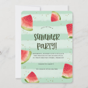 Zonnige & Goede Vibes Zomerfeest Uitnodiging