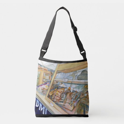 Zonnige kant van de onhygiëne crossbody tas (Voorkant)