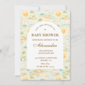 Zonnige Kust Baby Shower Strand Thema Kaart (Voorkant)