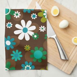 Zonnige Madeliefjes Keukendoek Theedoek