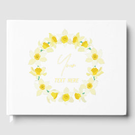 Zonnige narcissen. gastenboek