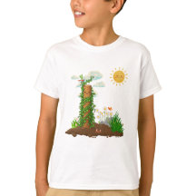 Zonnige Pun Tuin Klimplant Totem Kinderen
