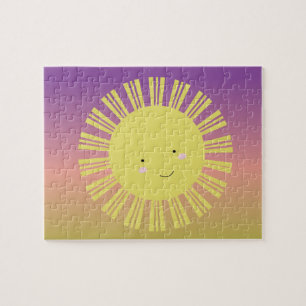 Zonnige Regenboog Kleuters Legpuzzel