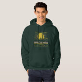 Zonnige rust: St. Augustine Florida Hoodie (Voorkant volledig)