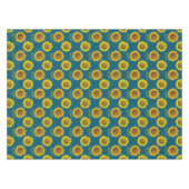 Zonnige zonnebloem tafelkleed (Voorkant (Horizontaal))