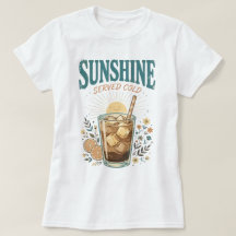 Zonnigheid Geserveerd Koude Iced Koffie Retro Zome