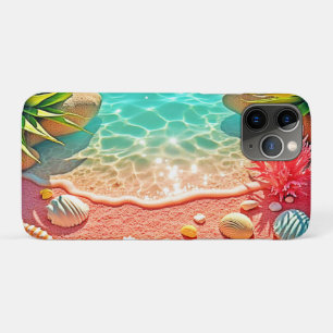 Zonovergoten Beach Shells Design iPhone 11 Pro Hoesje