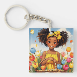 " ZONOVERGOTEN BLOEI " SLEUTELHANGER