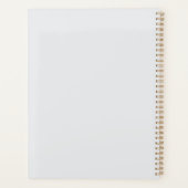Zonovergoten Bloemengeglans Planner (Achterkant)