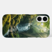 Zonovergoten bos Herfsten Case-Mate iPhone Case (Achterkant (horizontaal))
