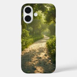 Zonovergoten Bospad iPhone 16 Hoesje