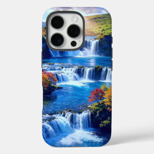 Zonovergoten Cascade Dal 001 iPhone 16 Pro Hoesje