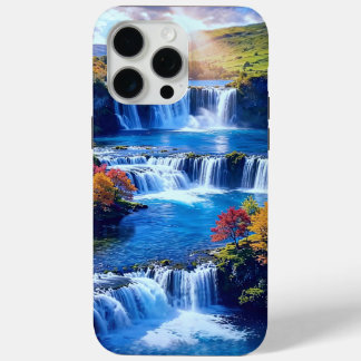 Zonovergoten Cascade Dal 001 iPhone 15 Pro Max Hoesje