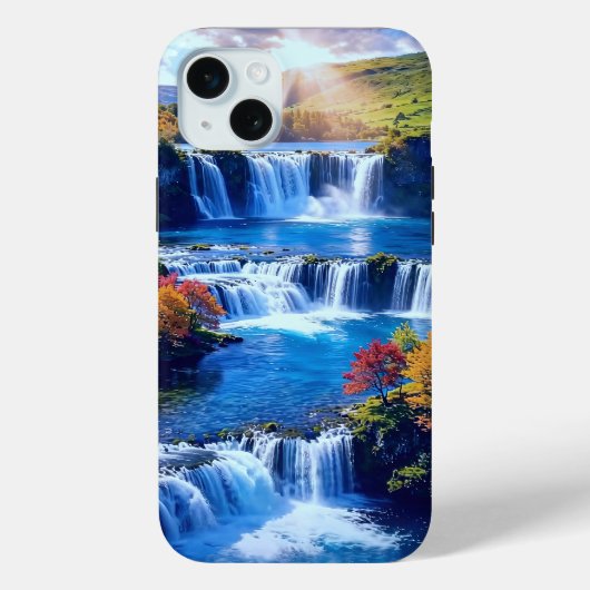 Zonovergoten Cascade Dal 001 Case-Mate iPhone Case (Achterkant)