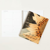 Zonovergoten Golden Sunflower Planner (Display)