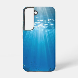 Zonovergoten koraalrif stoere telefoonhoes samsung galaxy hoesje